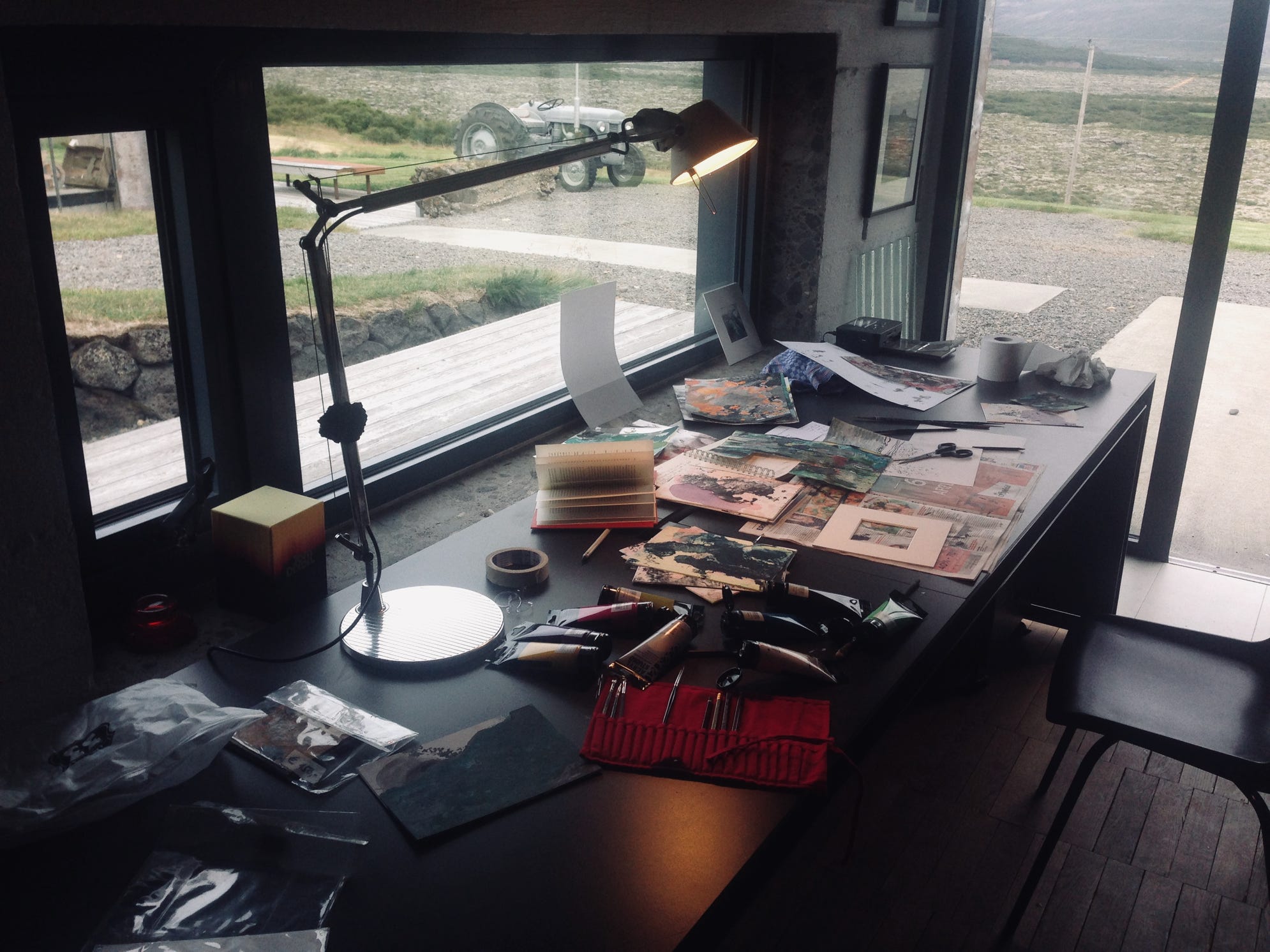 Arbeitsplatz in Island
