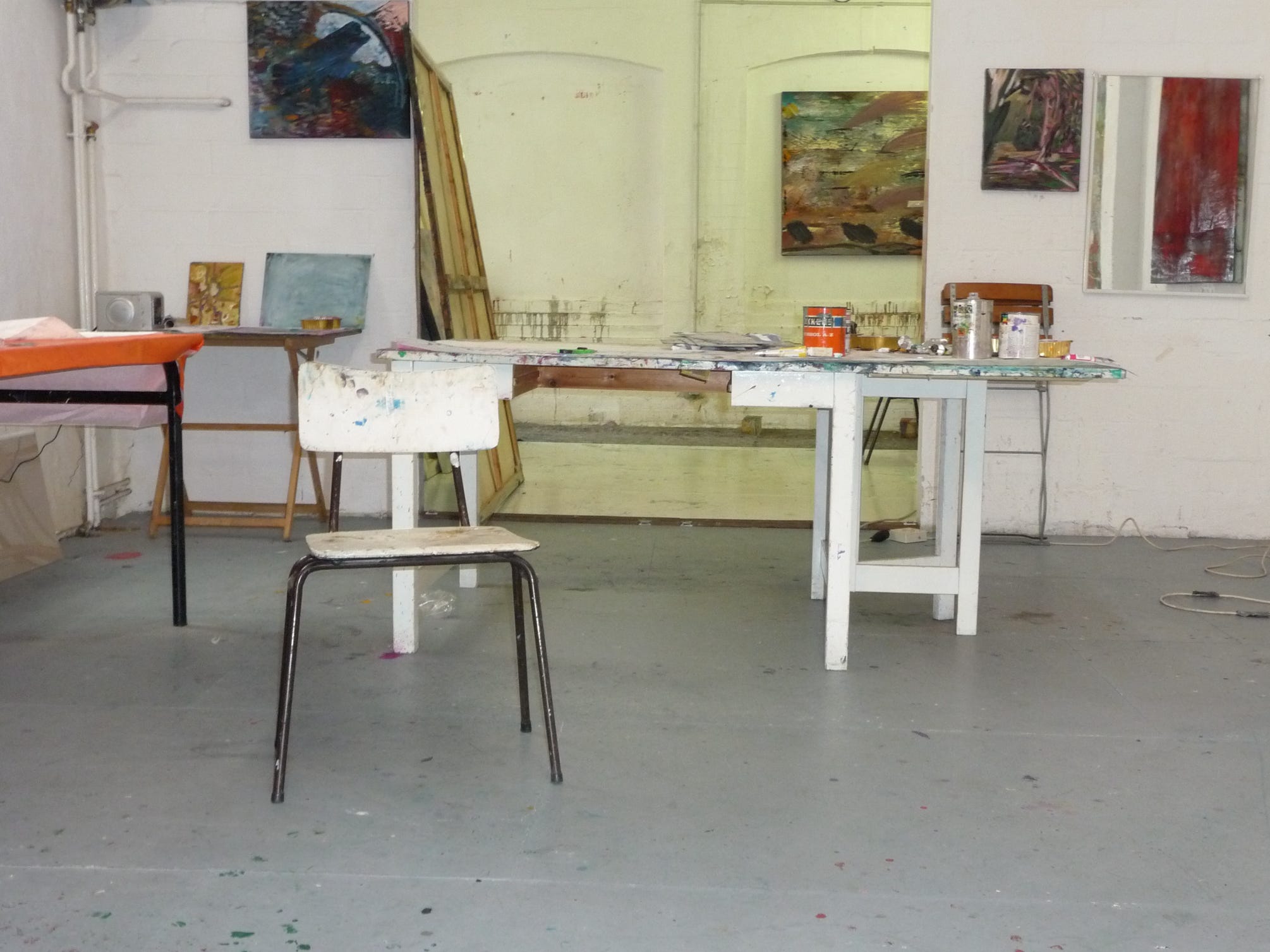 Atelier in der Fidicinstrasse Berlin