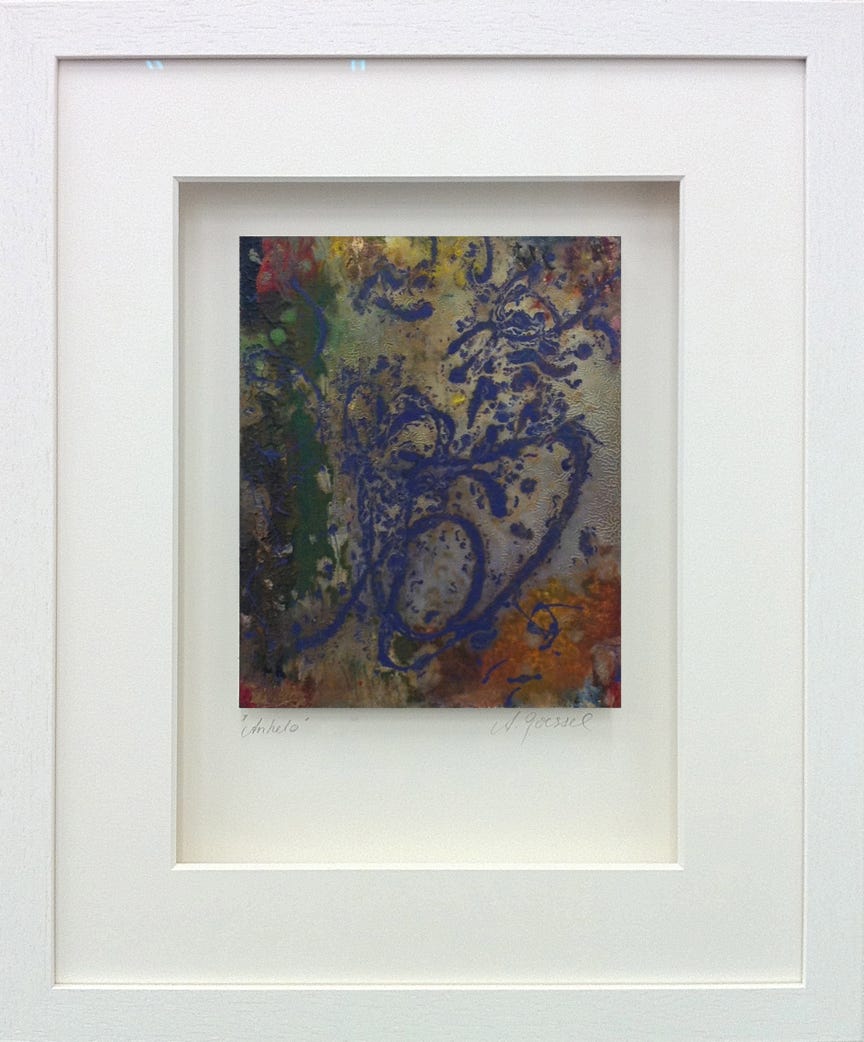 Anhelo  21 x 26 cm &Ouml;l auf Malplatte Berlin 2011 